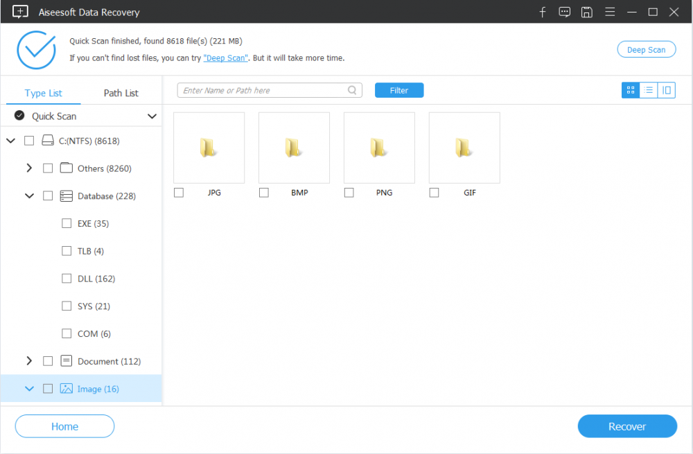 Bring Back Folders to Undo the Permanent Deletion in Win 8