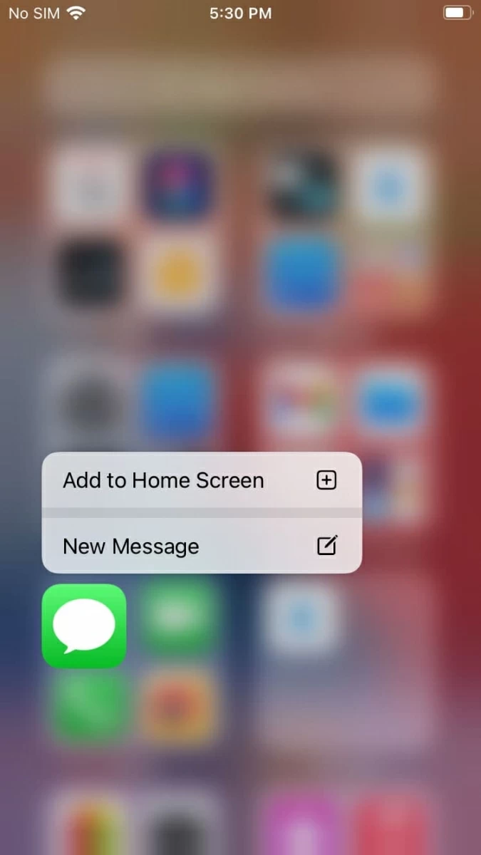 iphone messages icon