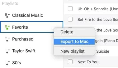 Pull Songs out of iPhone XR and Save into iMac Pro