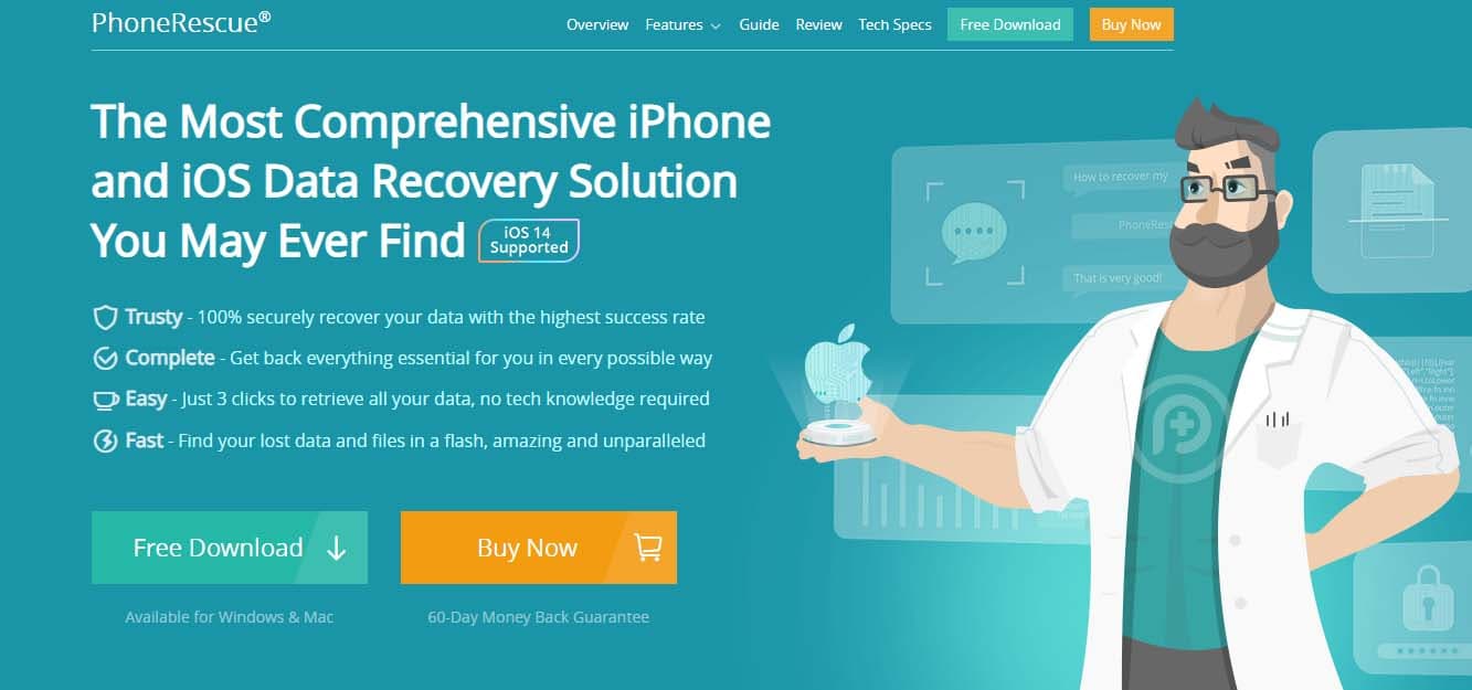 e iphone data recovery tool