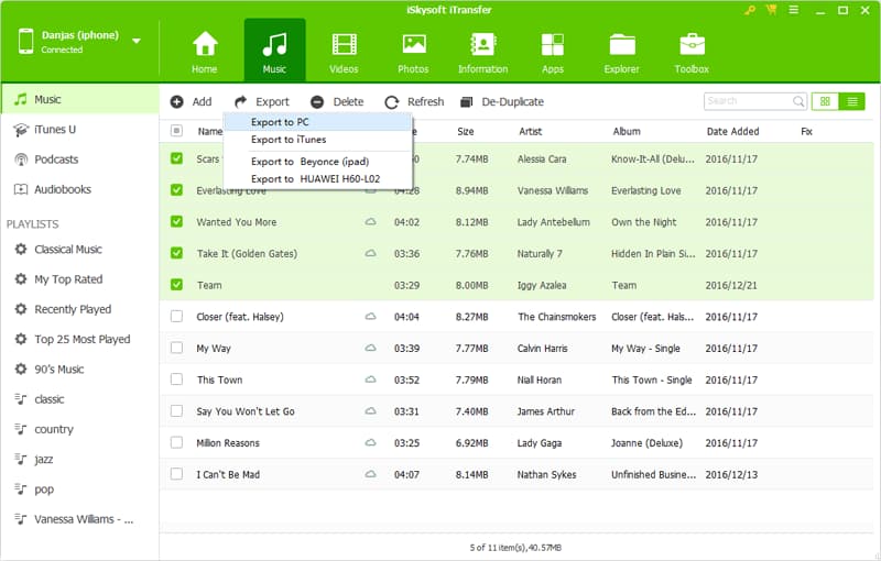 managing music files on mac