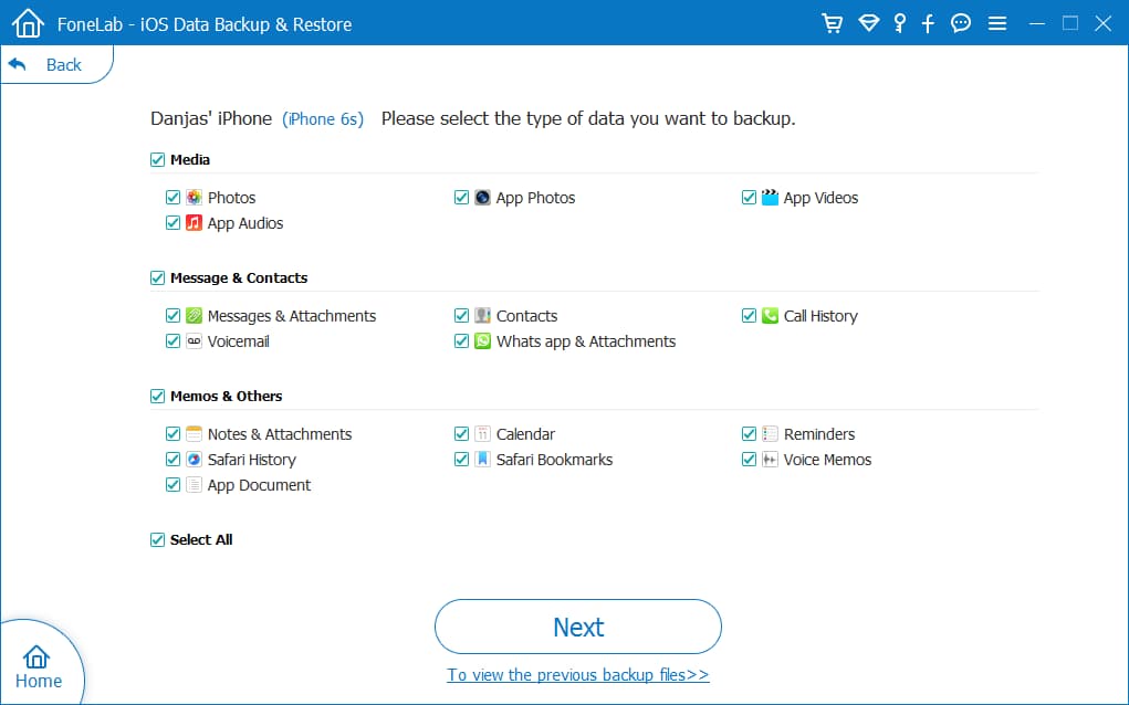 restoring contacts from a broken iPhone